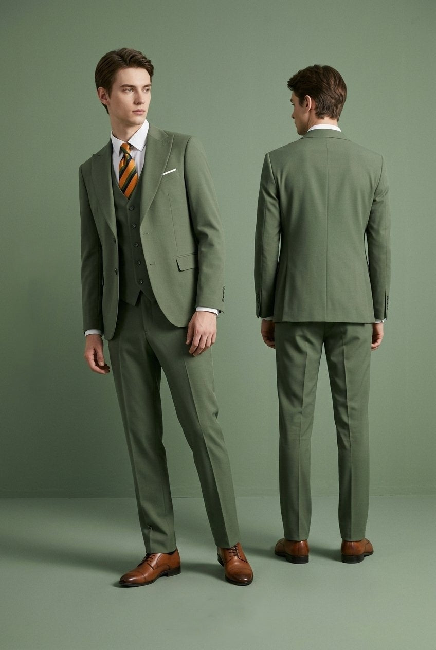 Olive Green 3pc